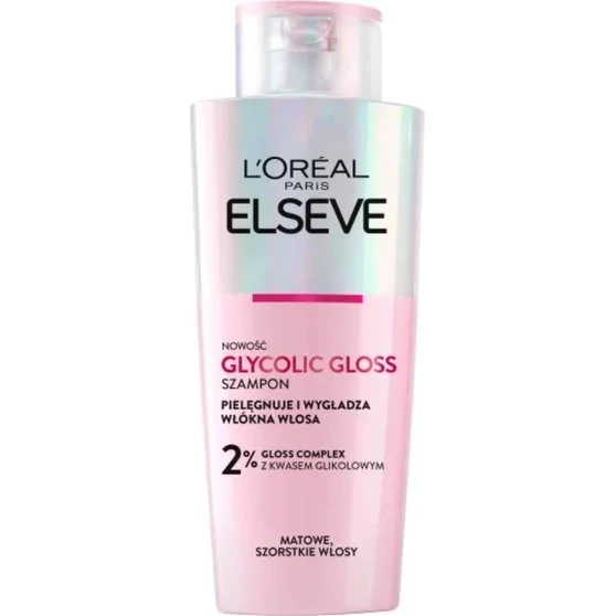 L'Oréal Paris Elseve Glycolic Gloss, szampon 200 ml