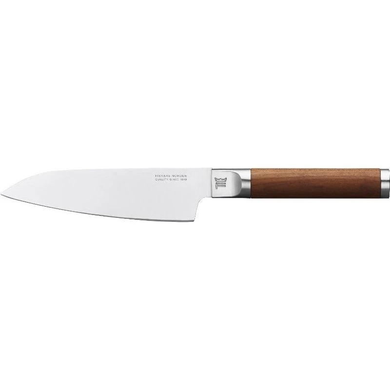 Fiskars Nóż kuchenny srebrno-brązowy 14 cm