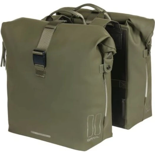 Basil Soho Double Bag Nordlicht 41L Moss Green
