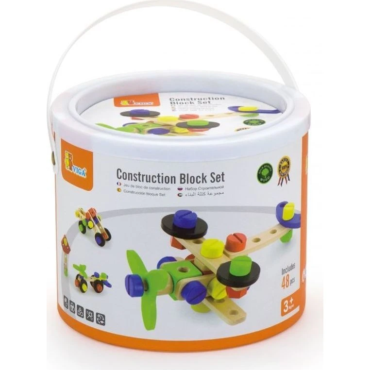 Viga 50383 Klocki konstrukcyjne 48 elementów