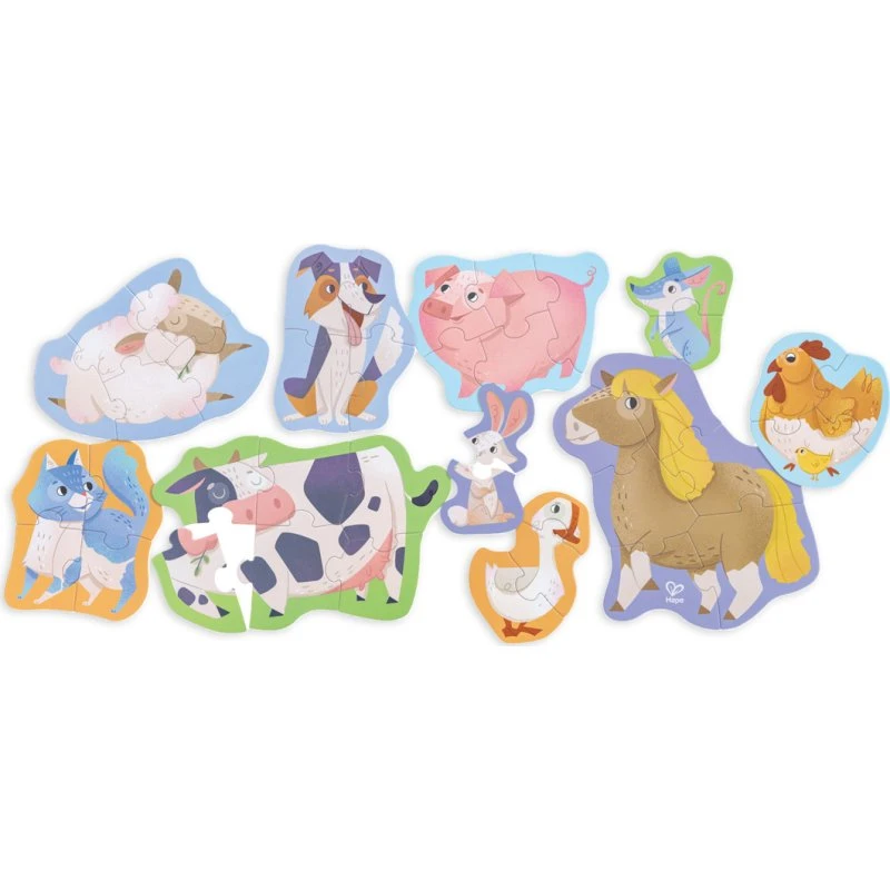 Hape Puzzle - Przyjaciele z farmy