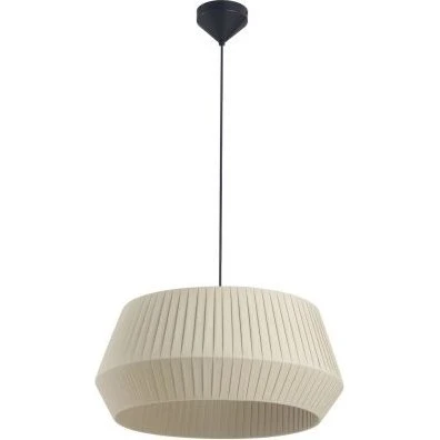 Nordlux DICTE 53 Lampa Wisząca Beżowa Tkanina/Metal 60W E27
