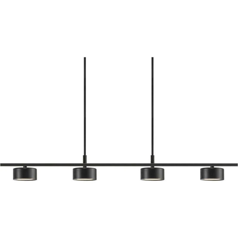 Nordlux Clyde LED Czarna Lampa Wisząca 200 cm