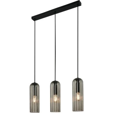 Nordlux Miella 3 Lampa Wisząca Rail Smoke 52 cm