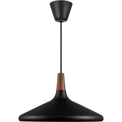 Nordlux Nori 39 lampa wisząca czarna 39cm E27