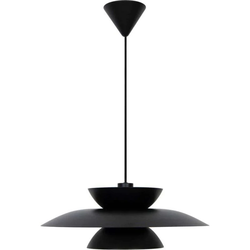 Nordlux Carmen 1xE27 40W Czarna Lampa Wisząca 45 cm