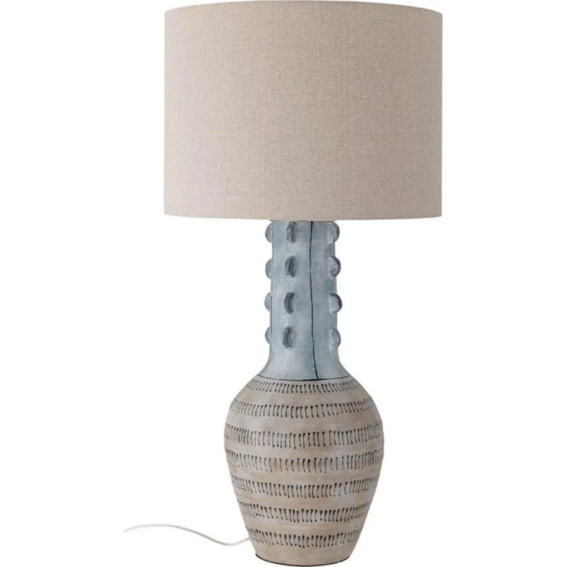 Bloomingville Lampa Gadiela 90 cm beżowo-niebieska
