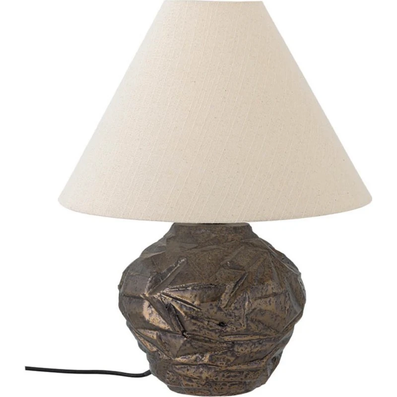 Bloomingville Carolla Lampa Stołowa Brązowa