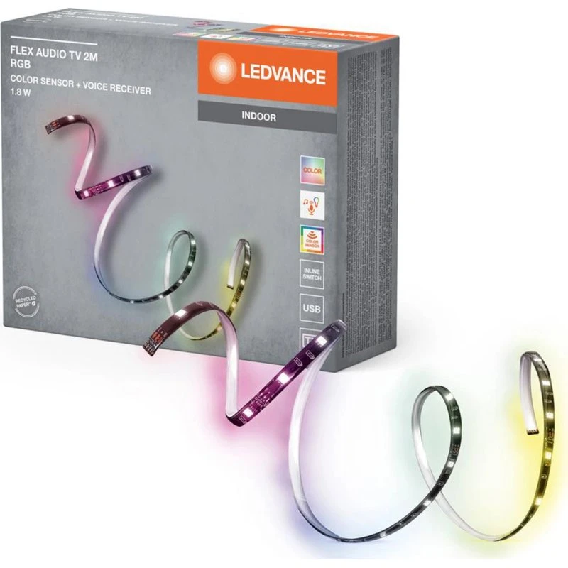 LEDVANCE Pasek LED RGB Samoprzylepny USB 2000 mm