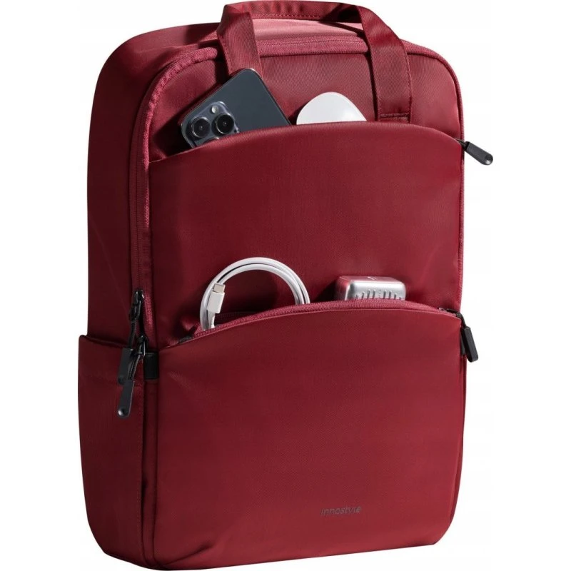 Innostyle ColorLite Plecak 15,6" Wodoodporny 14L Czerwony