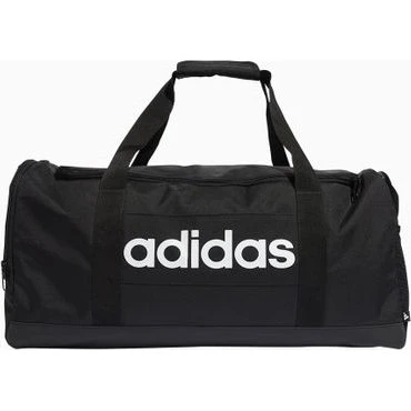 adidas Torba LINEAR DUFFELBAG M czarna/biała