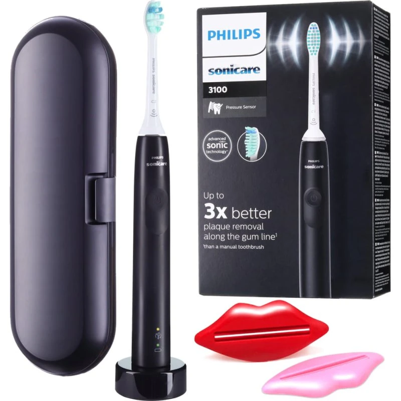 Philips Sonicare HX3671/14 Czarna Szczoteczka Soniczna z Etui