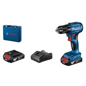Bosch GSR 185-LI 18V + 2x2.0Ah + ładowarka + walizka