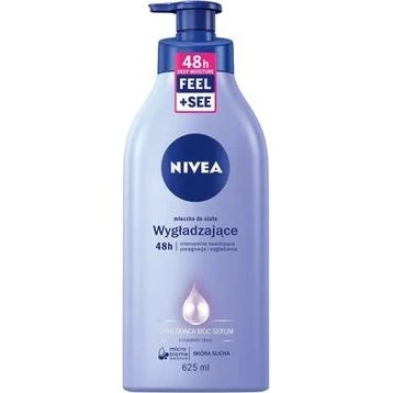 Nivea Nawilżająca Moc Serum Wygładzające Mleczko do Ciała 625 ml