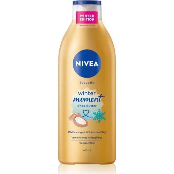 NIVEA Winter Moment Odżywcze Mleczko do ciała z masłem shea 400 ml
