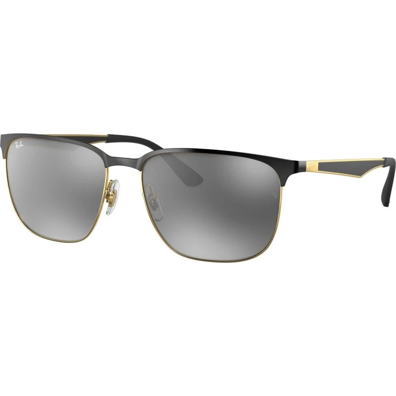 Ray-Ban RB 3569 187/88 59 Złote Metalowe Okulary Przeciwsłoneczne
