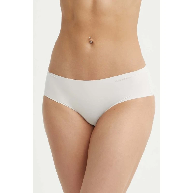 Calvin Klein Invisibles Hipster Beżowy