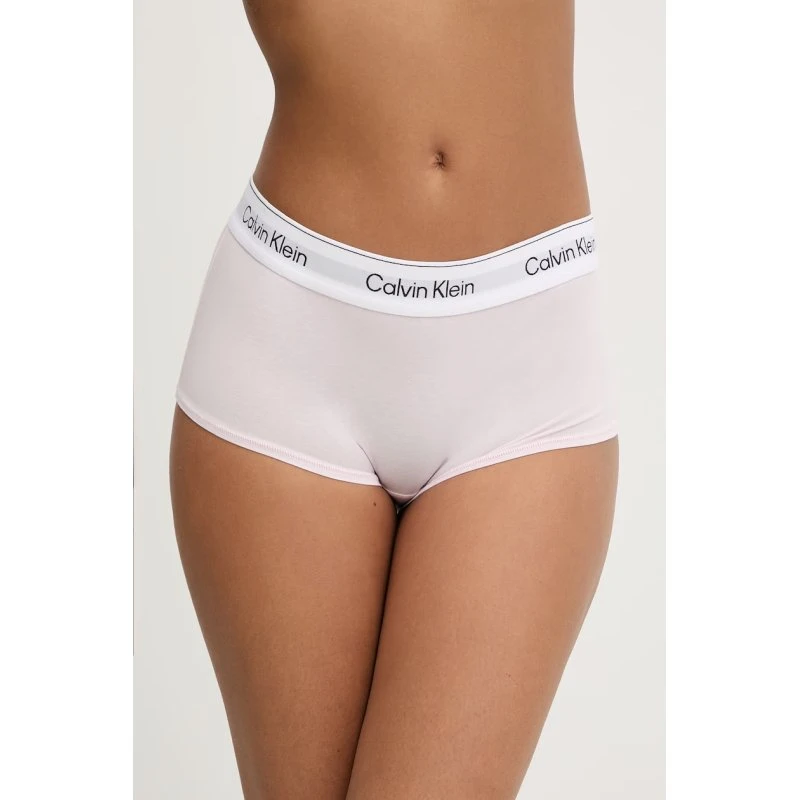 Calvin Klein Figi Damskie z Modalem Różowe LV00QF8527