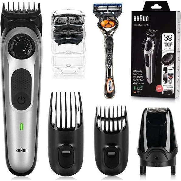 Braun Series 5: Maszynka do włosów, trymer, golarka – wszystko w jednym
