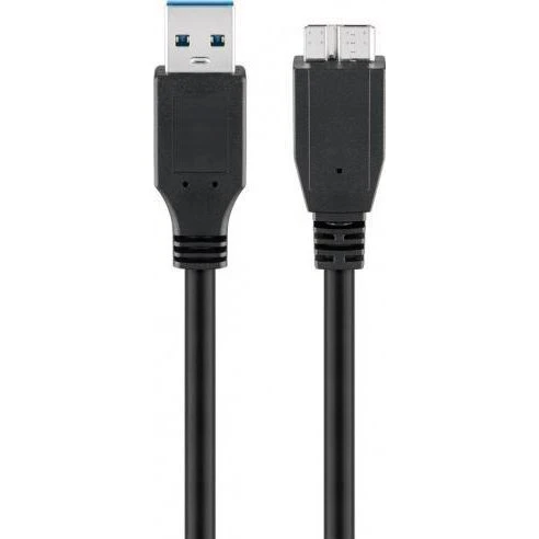Goobay Kabel USB 3.0 Micro USB-B 0,5 m Czarny