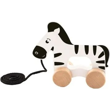 Trefl Zena the Zebra – Zabawka drewniana na kółkach