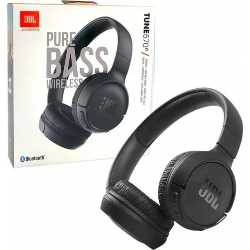 JBL Tune 570BT Słuchawki Bezprzewodowe Czarne