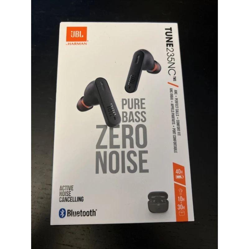 JBL Tune 235NC TWS, bezprzewodowe, z ANC, IPX4