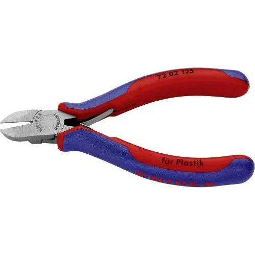 Knipex Szczypce tnące boczne 72 02 125 do tworzyw sztucznych
