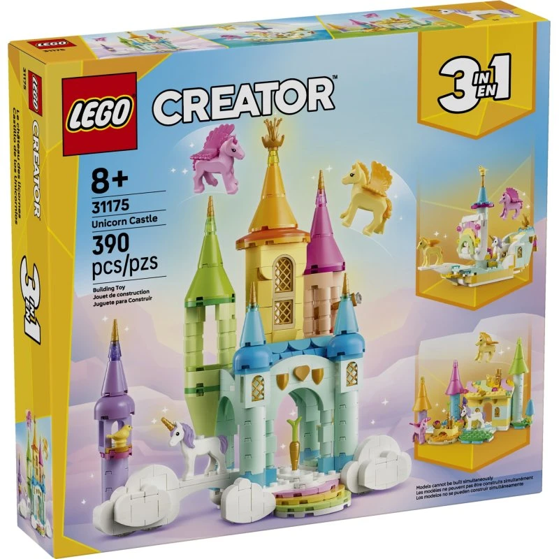 LEGO 31175 Creator 3 w 1 Zamek jednorożców