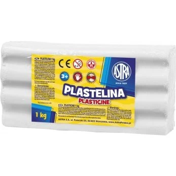 Astra Plastelina 1kg Biała
