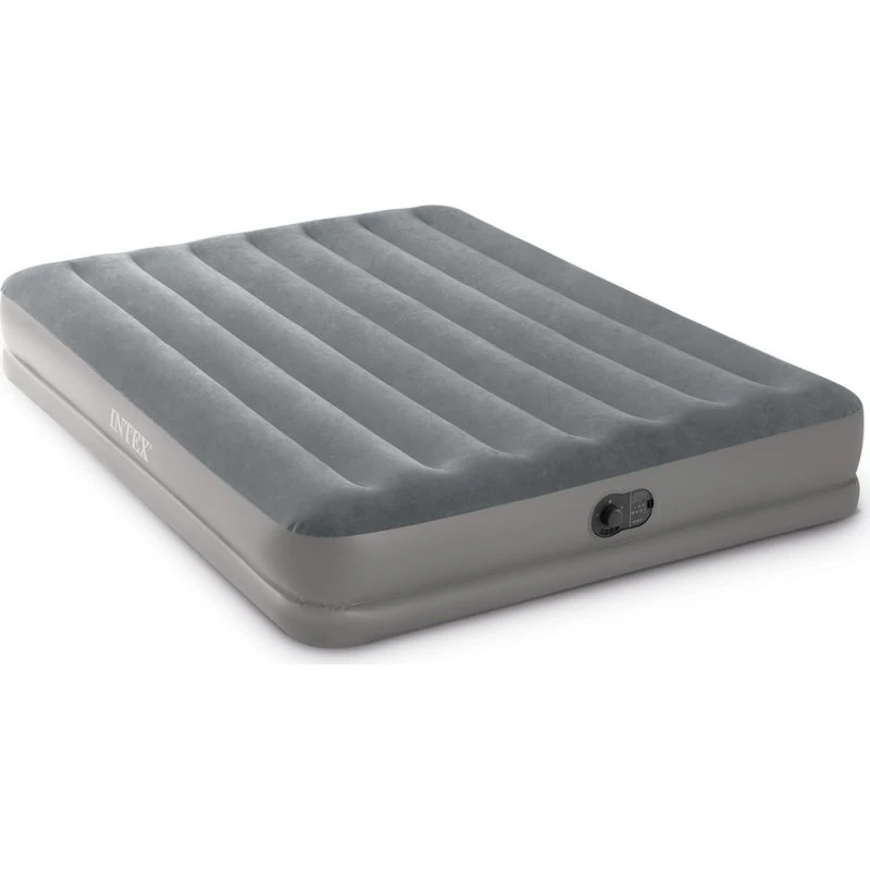 Intex Queen Dura-Beam Prestige Mid-Rise 203x152 cm z pompką USB