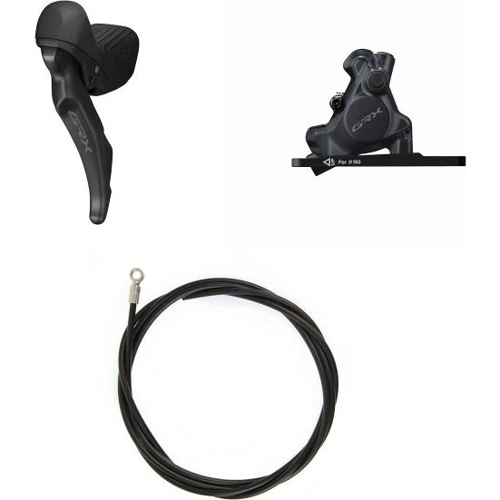 Shimano GRX BR-RX410-KT-ST-RX610 Przód 160 mm z żywicznymi klockami