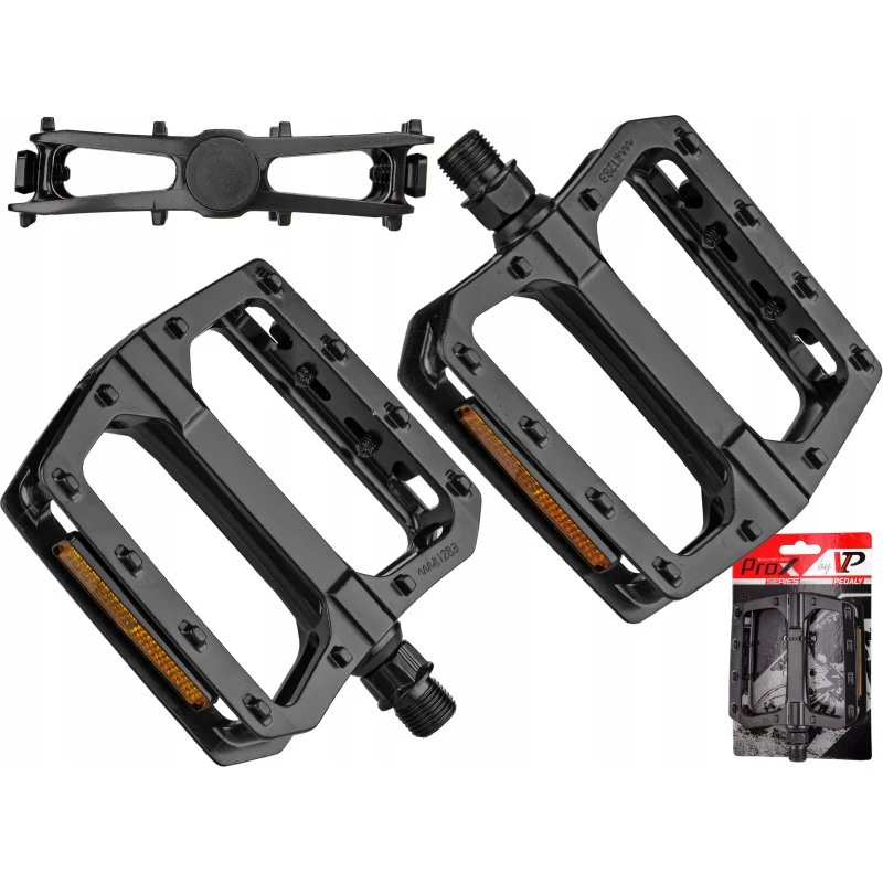 Prox VPE-527 Pedały platformowe aluminiowe czarne