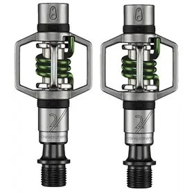 Crank Brothers Egg Beater 2 Pedały MTB Zieleń/Srebro