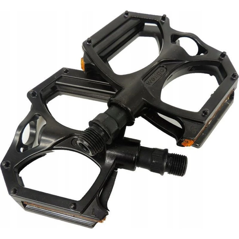 Sirox P-02 Pedały Platformowe Aluminiowe MTB Czarne Gwint 9/16"