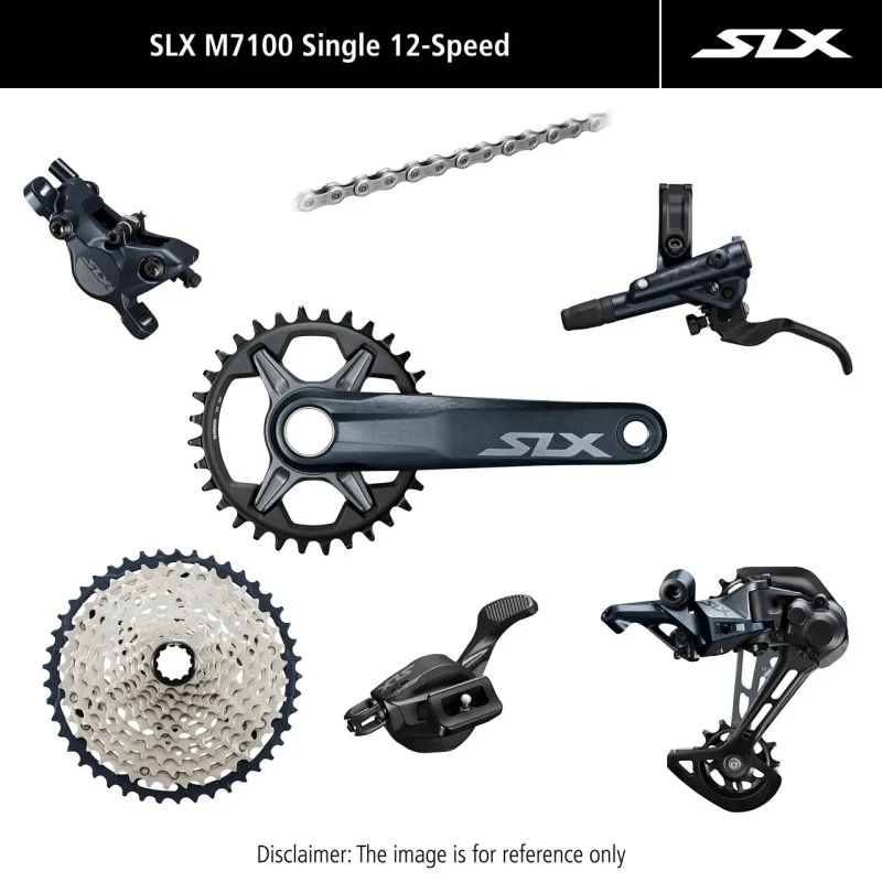 Shimano SLX M7100 12V Korba 175 mm, szara
