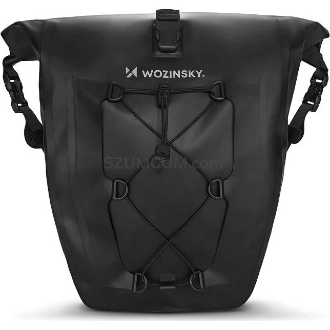 Wozinsky WBB24BK torba rowerowa 25l wodoodporna czarna