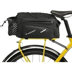 Wozinsky WBB22BK Torba rowerowa 9l z paskiem i pokrowcem