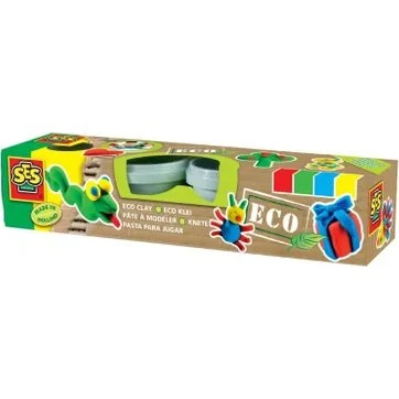 SES Eco Clay 4Kolorów 4x90g