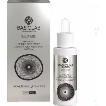 BasicLab Serum Peptydowe pod Oczy z Argireliną 10%, 30 ml