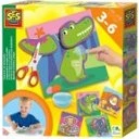 SES Creative Uczę się wycinać i wyklejać +3