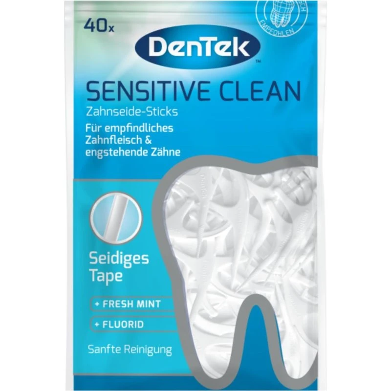 DenTek Sensitive Clean, niciowykałaczki 40 szt.