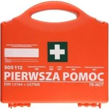 PK-MOT AZP110 Apteczka pierwszej pomocy czerwona