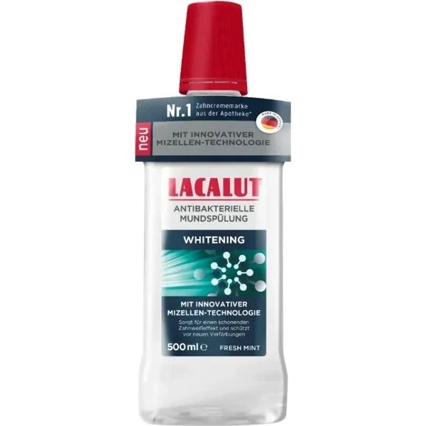 Lacalut Perfect Whitening Płyn do płukania jamy ustnej 500 ml