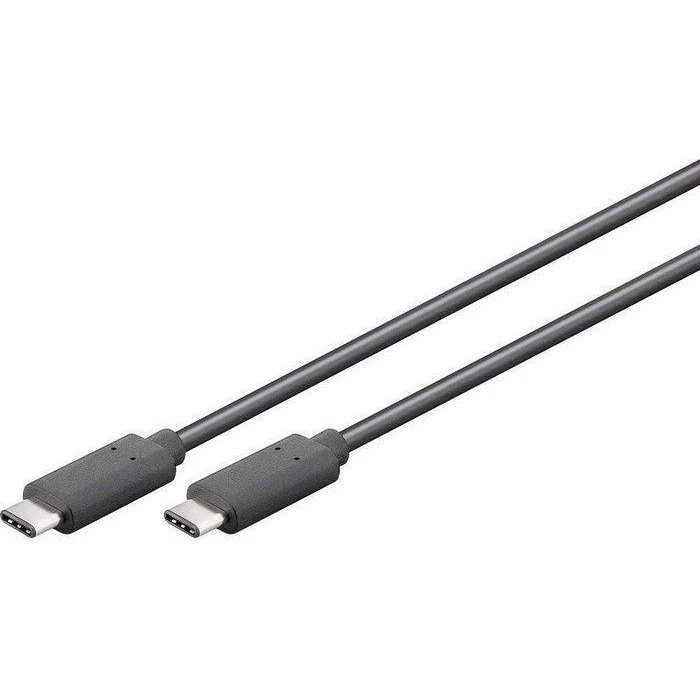 GOOBAY USB-C-PD60-0.5BK, kabel USB-C 0,5 m, 5 Gbps, czarny