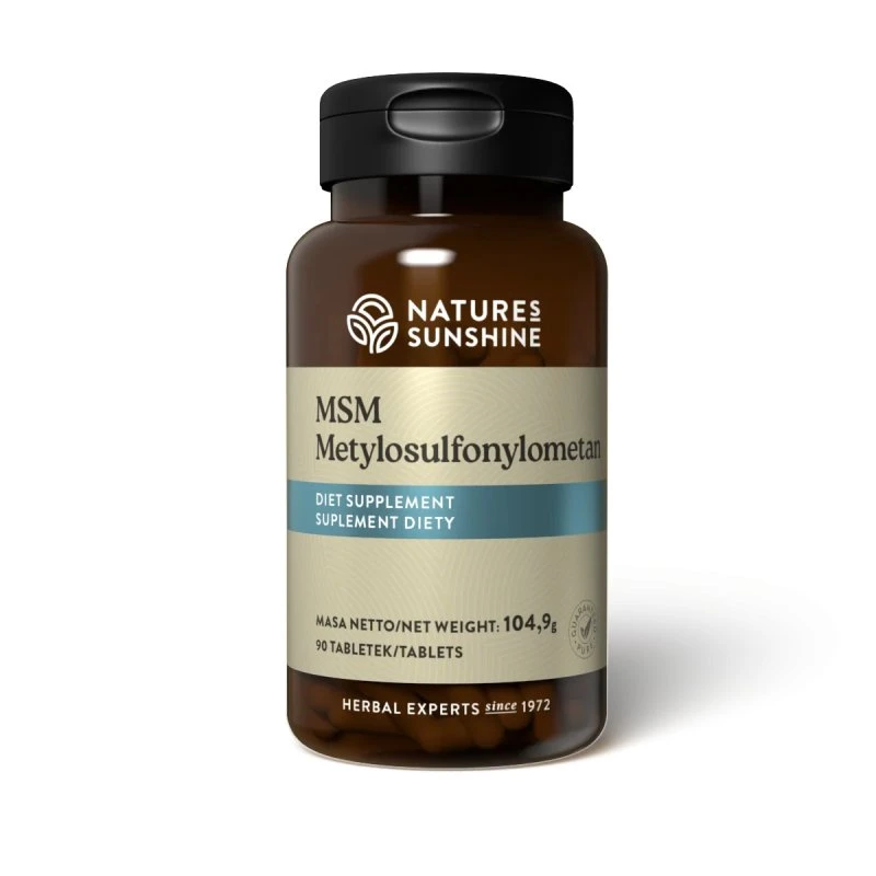 Nature's Sunshine MSM 90 tabl. 750mg