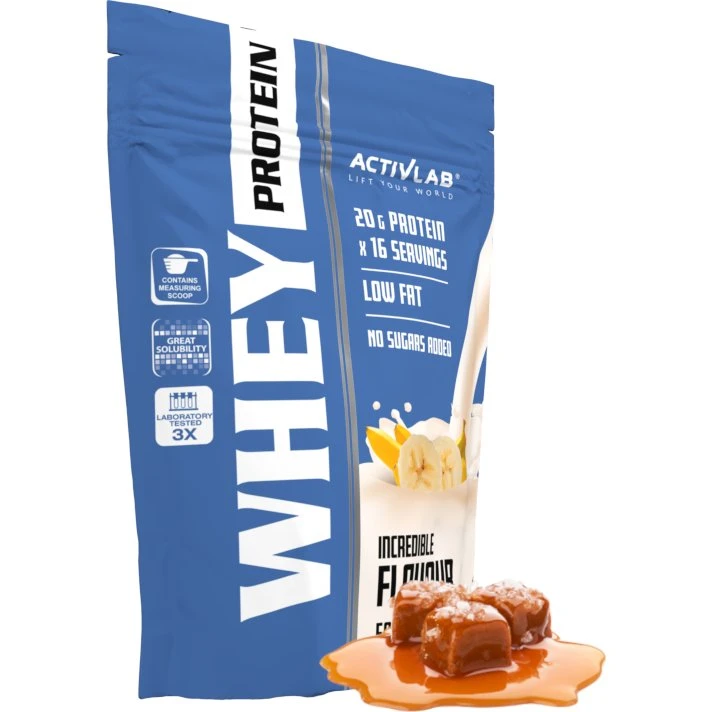 Activlab Whey Protein 500g, koncentrat białka serwatkowego, czekolada