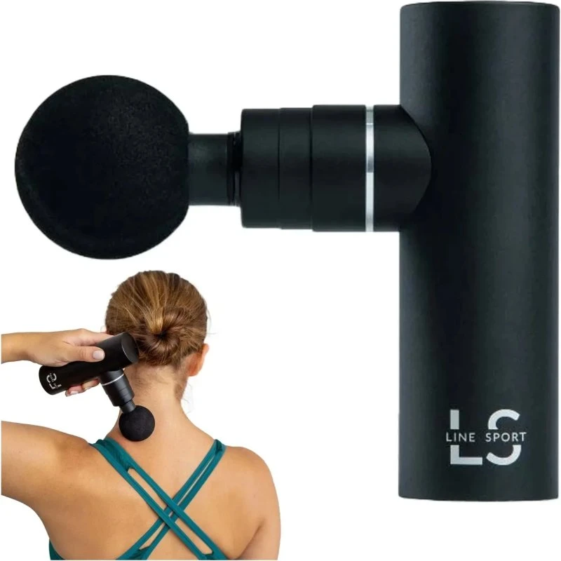 Line Sport Massage Gun + 4 Głowice w Walizce