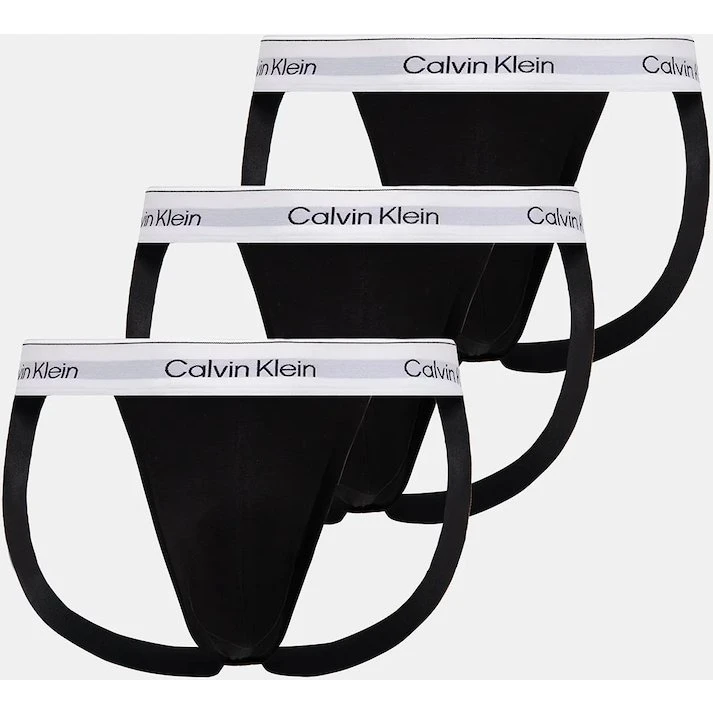 Calvin Klein Bokserki ICON COTTON 3 szt. czarny/niebieski/jasnoniebieski