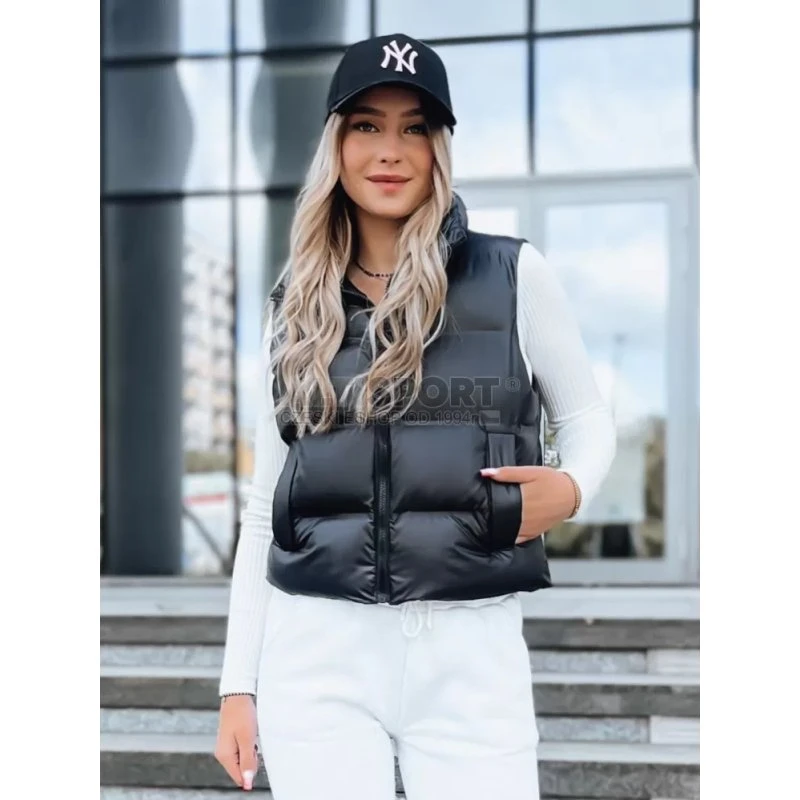 Dstreet Willow Kamizelka Damska Czarna XXL